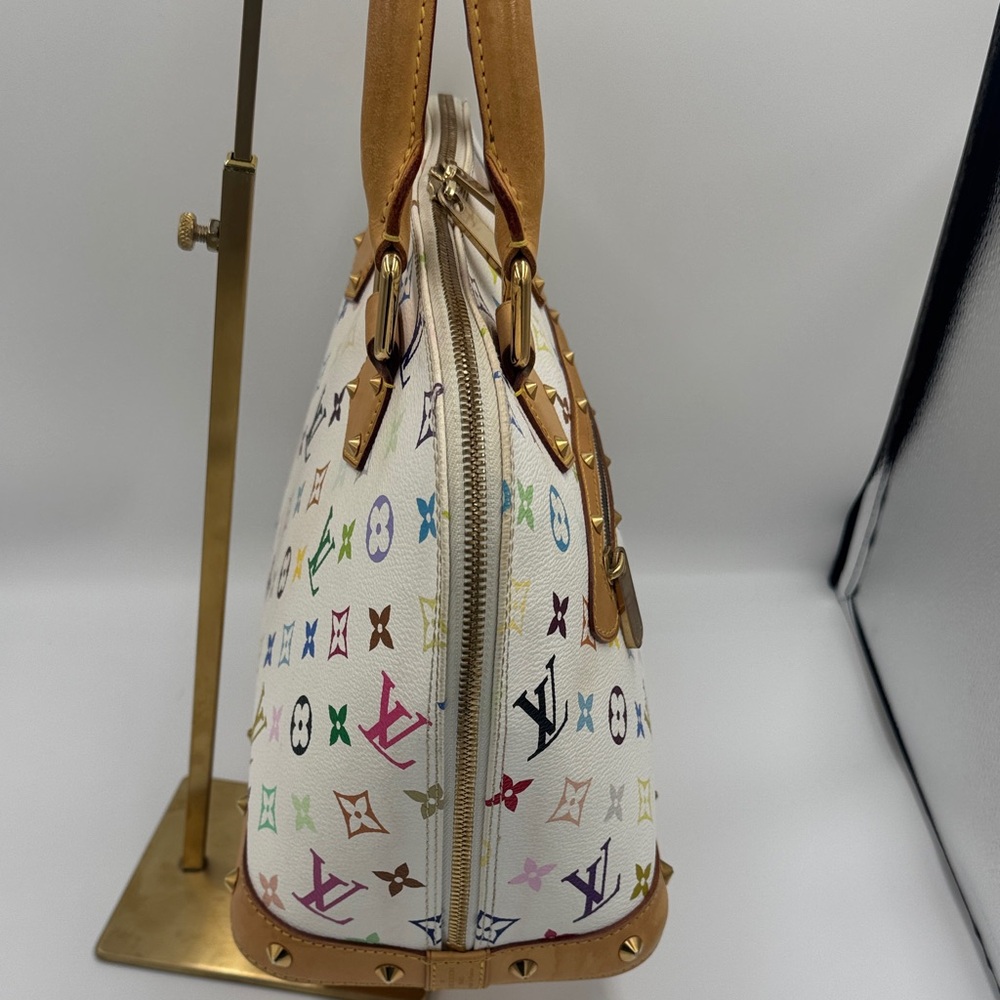 Louis Vuitton White Murakami Alma - Picture 6 of 12
